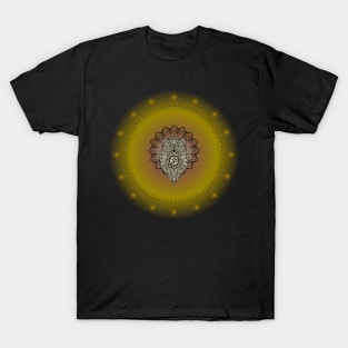 OM Mantra Magic Owl. Mystical, Meditative. by  Third-Eye-Realm T-Shirt